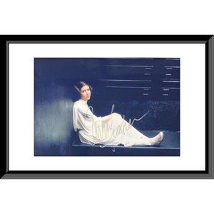 Star Wars Carrie Fisher Signed Photo